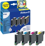 P06 - Epson T0611 + T0614 BK/C/M/Y Druckerpatrone