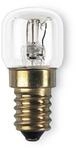 Backofenlampe, 15W, hitzebest&auml;ndig bis 300&deg;, E14, Birnchenform, klar (00112892)