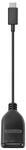 "USB-Adapter ""On-The-Go"", ""CN-135"", Micro-USB auf USB 2.0 (A), Schwarz
