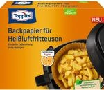 Backpapier f&uuml;r Hei&szlig;luftfritteusen