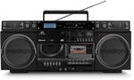 LIFE P66538 (MD44538) Retro-Boombox schwarz