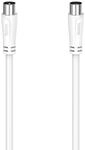 Antennen-Kabel, Koax-Stecker - Koax-Kupplung, 1,5 m, 90 dB (00205045)