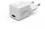 Schnellladeger&auml;t, GaN, USB-C, Super-Mini-Charger, PD, 30 W, Wei&szlig; (00201982)