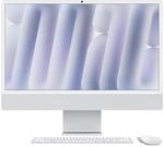 iMac Silber 24 Zoll, M4, 8-Core-CPU, 8-Core-GPU, 16GB, 256GB SSD