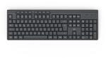 "Funktastatur ""WK-200"", kabellos, Batterie, 8 Media-Tasten, Schw., QWERTZ DE