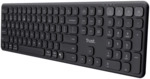 Vaiya Kabellose Tastatur f&uuml;r mehrere Ger&auml;te, Schwarz