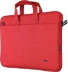 Bologna Slim Laptop Bag 16 Zoll Eco - rot Laptop-Tasche