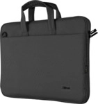 Bologna Slim Laptop Bag 16 Zoll Eco - schwarz Laptop-Tasche