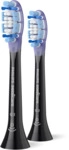 HX9052/88 Sonicare Premium Gum Care, 2er, Schwarz Aufsteckb&uuml;rsten