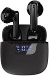 Bluetooth&reg; Union Pair TWS Digital-Display Headset schwarz (63991) In-Ear...