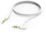 Aux-Kabel 3,5 mm Klinke &ndash; 3,5 mm Klinke, 90&deg; Winkelstecker, 1,0 m, Wei&szlig;