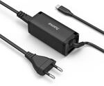 Universal-USB-C-Notebook-Netzteil, GaN, Power Delivery (PD), 5-20V/65W (00200023)