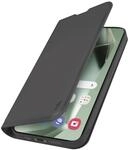Klapph&uuml;lle mit St&auml;nder und Soft-Touch-Oberfl&auml;che f&uuml;r das Samsung Galaxy S24 FE,