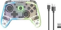 RAIT NX RGB Gamepad - kabellos/kabelgebunden - f&uuml;r PC/ Android/Switch OLED/Lite