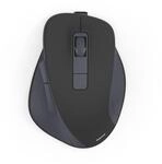 Funkmaus WM-500, ergonomisch, 6 Tasten, ohne Klickger&auml;usch, Akku, Schwarz (00173081)