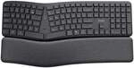 Keyra Ergonomische Multiger&auml;te-Funktastatur - Schwarz