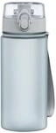 Sport-Trinkflasche, 500ml, auslaufsicher, Schlaufe, Einhandverschluss, Blau
