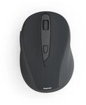 Funkmaus WM-400, ergonomisch, optisch, 6 Tasten, ohne Klickger&auml;usch, Schwarz