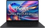 Gaming-Notebook ProArt P16, 16 Zoll, Nano Black, OLED, WQUXGA, AMD Ryzen AI 9 HX 370,