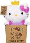 Hello Kitty - Prinzessin Pl&uuml;sch pink 25 cm Kuscheltier