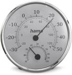 "Thermometer und Hygrometer ""Saipan"", Silber/Grau (00222236)"