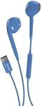 Tubb Kabelgebundene Ohrh&ouml;rer mit USB-C-Anschluss, Blau