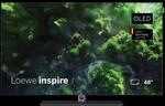 inspire 48 dr+ basalt grey OLED TV