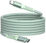 Sync & Charge Magnetkabel - 100W, USB-C auf USB-C, 1,2m, Gr&uuml;n