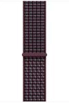 46 mm Sport Loop Burgunder Kariert