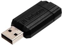 PinStripe USB 2.0 64 GB schwarz USB-Stick