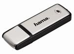 "USB-Stick ""Fancy"", USB 2.0, 64 GB, 15MB/s, Schwarz/Silber (00108062)"
