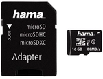 microSDHC 16GB Class 10 UHS-I 80MB/s + Adapter/Mobile (00124138)