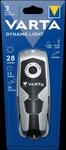 Dynamo Light LED Schwarz, Grau Hand-Blinklicht Taschenlampe