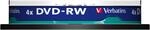 DVD-RW Matt Silver 4x, 4,7 GB, 10er Pack DVD-Rohlinge