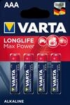 LONGLIFE Max Power AAA, 4er Blister Batterie
