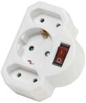 Schukoadapter mit Schalter (27369)