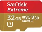 Extreme microSDHC 32GB inkl. Adapter (173417)