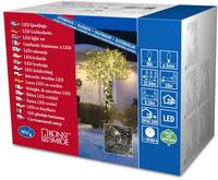 LED Microkette 80er warm wei&szlig;
