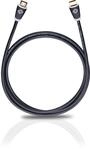 High-Speed-HDMI&reg;-Kabel mit Ethernet Easy Connect HS 0,75 m schwarz (D1C126)