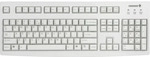 G83-6104 Tastatur, Hellgrau
