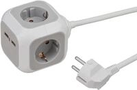 ALEA-Power USB-Charger Steckdosenblock / Steckdosenw&uuml;rfel