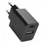 USB Travel Fast Charger Compact 3.0 Schnellladeger&auml;t (USB-A + USB-C)