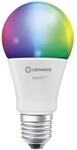 Smarte LED-Lampe WiFi, Gl&uuml;hbirne, 9W ersetzt 60W, E27, RGBW, matt (00217478)