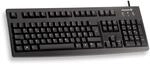 G83-6104 kabelgebundene Tastatur, Schwarz