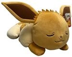 Evoli schlafend Pl&uuml;sch 45cm Kuscheltier