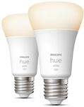 LED-Lampe, 9,5W, E27, Doppelpack, wei&szlig; (00212728)