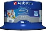 43812, BD-R, 25 GB, 50 St&uuml;ck Blu-Ray-Rohlinge