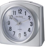 Quarzwecker Modell L silber