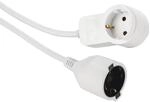 "Schutzkontakt-Verl&auml;ngerungskabel ""Powerplug"", Zusatzsteckdose, 3,0 m, Wei&szlig;