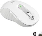 Signature M650 L Wireless wei&szlig; Left Maus